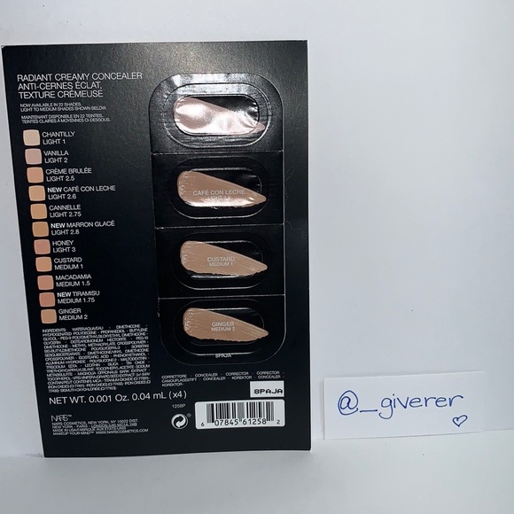 Nars Natural Radiant Foundation Radiant Creamy Con - Picture 10 of 10